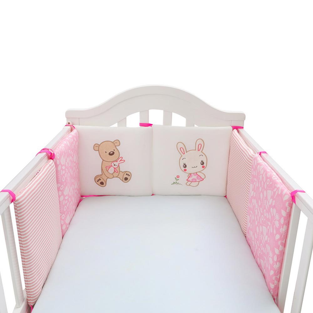 Baby bed bumper guards best sale