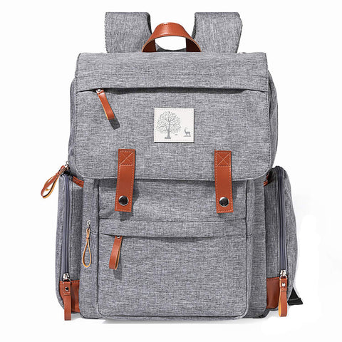 Fold-n-Go™ Cascade Backpack Diaper Bag