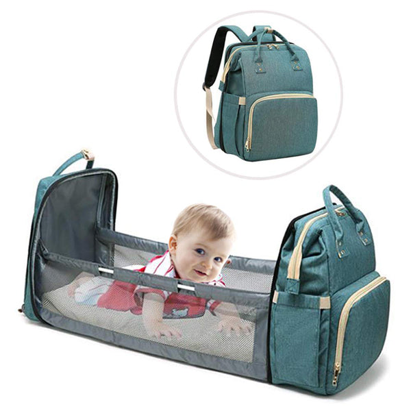 Diaper bag that turns into bassinet Clearance