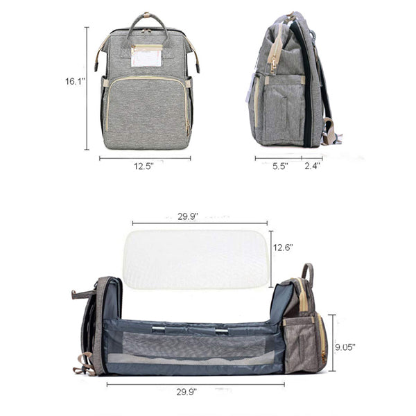 Diaper Bag Backpack And Foldable Baby Crib Diaper Bag Backpack And Foldable Baby Crib